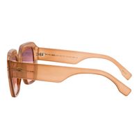 OC.CL.5307-9523 Oculos de Sol Feminino Chilli Beans Quadrado Bege -2-
